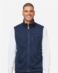 Marmot M16224 Men's Drop Line Vest - Arctic Navy Heather - model front