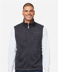 Marmot M16224 Men's Drop Line Vest - Black Heather - model front