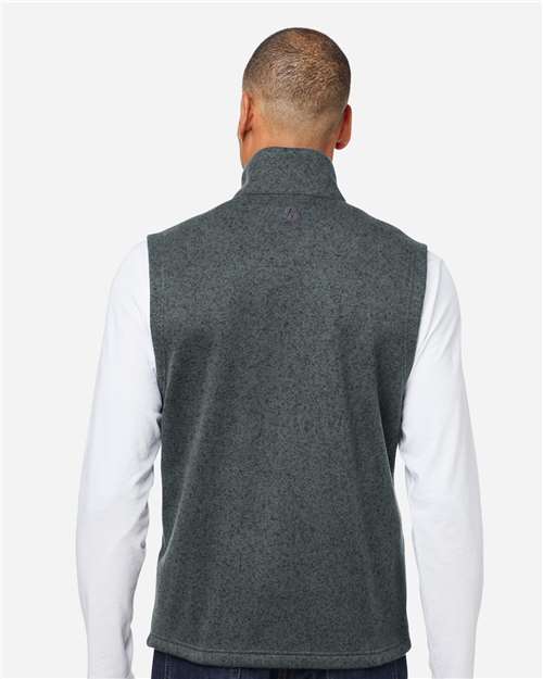 Marmot M16224 Men's Drop Line Vest - Steel Onyx Heather - model back