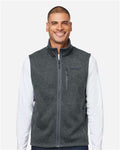 Marmot M16224 Men's Drop Line Vest - Steel Onyx Heather - model front