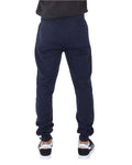 Shaka Wear SHFJP Unisex Joggers - Navy - model back