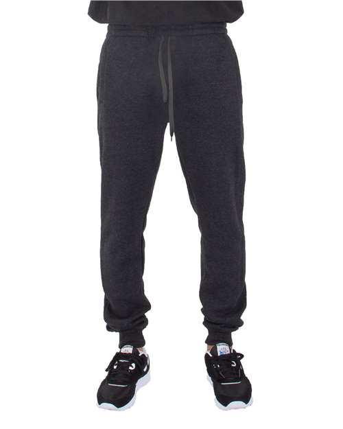 Shaka Wear SHFJP Unisex Joggers - Navy - model front