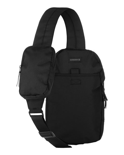 econscious EC8710 Grove Sling Bag - Black - back
