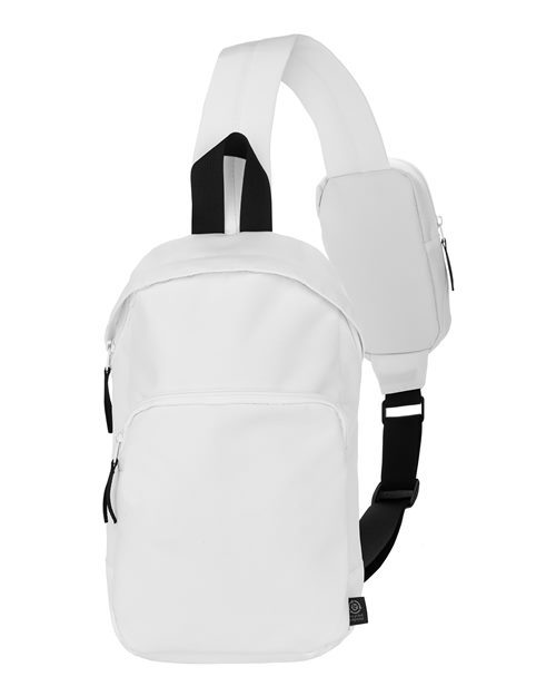 econscious EC8710 Grove Sling Bag - White - front