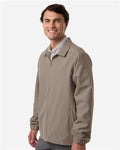 Adidas A714 Men's Lifestyle Full-Zip Jacket - Putty Beige - model side