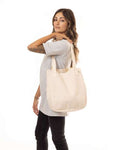 econscious EC8040 Market Tote - Natural - model front