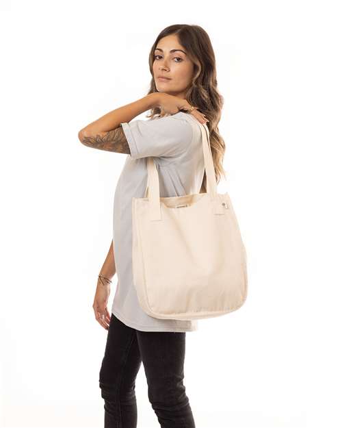 econscious EC8040 Market Tote - Natural - model front