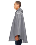 Team 365 TT71 Unisex Zone Protect Packable Poncho - Sport Graphite - model side
