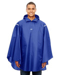 Team 365 TT71 Unisex Zone Protect Packable Poncho - Sport Royal - model front
