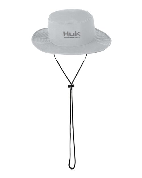 HUK H300433 Solid Booney - Harbor Mist - front