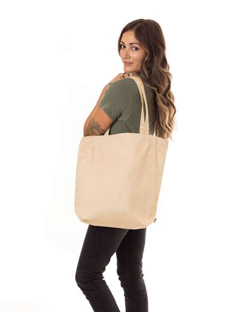 econscious EC8000 Everyday Tote - Oyster - model front