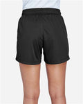 Team 365 TT11SHW Women's Zone Performance Shorts - Black - model back