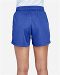 Team 365 TT11SHW Women's Zone Performance Shorts - Sport Royal - model back