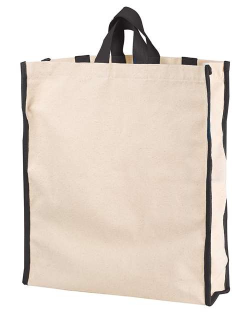 BAGedge BE280 Conference Hauler Duffel - Natural/ Black - front