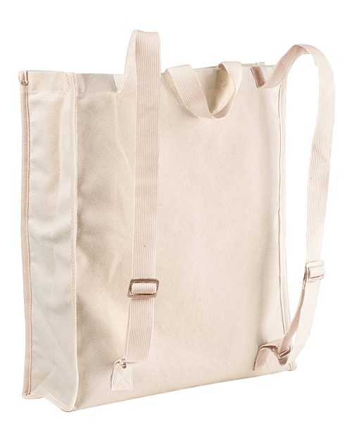 BAGedge BE280 Conference Hauler Duffel - Natural/ Natural - back