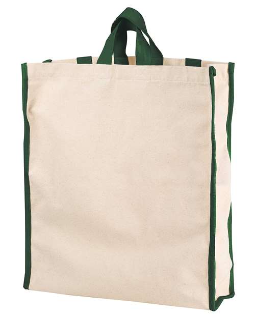 BAGedge BE280 Conference Hauler Duffel - Natural/ Olive - front