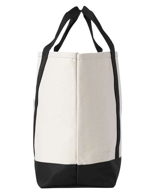 vineyard vines D000240 Captain Tote Bag - Black - side