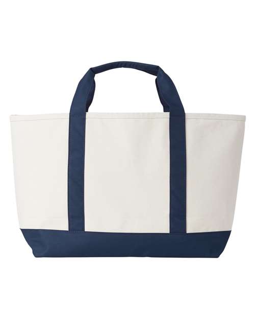 vineyard vines D000240 Captain Tote Bag - Natural - back