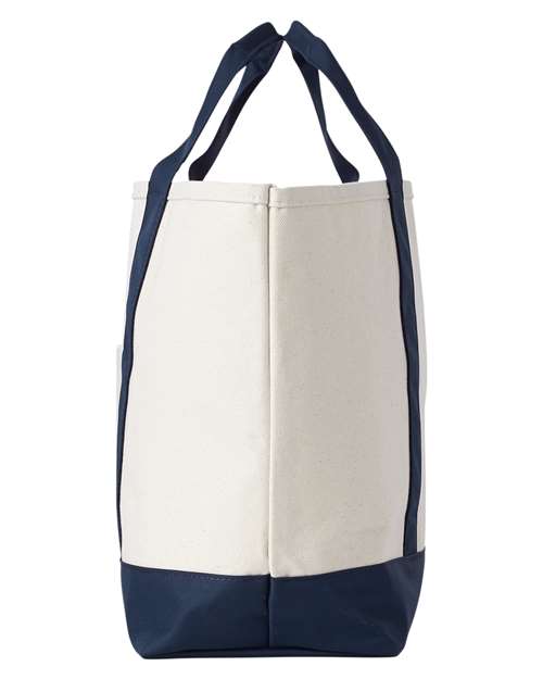 vineyard vines D000240 Captain Tote Bag - Natural - side