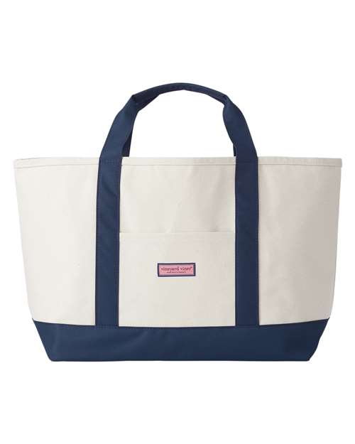 vineyard vines D000240 Captain Tote Bag - Natural - front