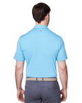 vineyard vines G012426 Men's Bradley Stripe Sankaty Polo - Andros Blue - model back