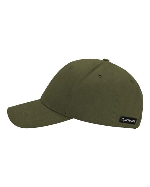 DRI DUCK 3273 Legend Cap - Olive Green - side