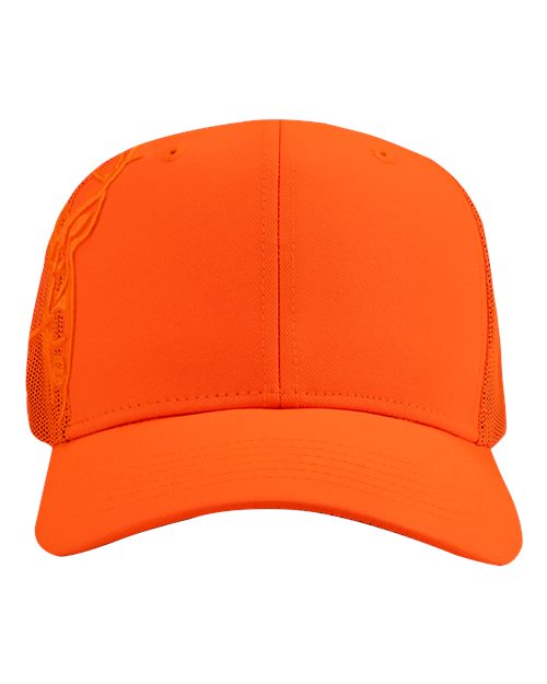 DRI DUCK 3321 3D Buck Pro Cap - Blaze Mesh - front