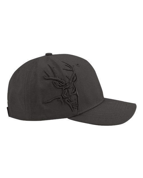DRI DUCK 3321 3D Buck Pro Cap - Charcoal - side