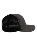 DRI DUCK 3321 3D Buck Pro Cap - Charcoal Mesh - side