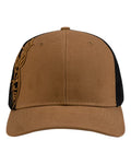 DRI DUCK 3321 3D Buck Pro Cap - Saddle Mesh - front
