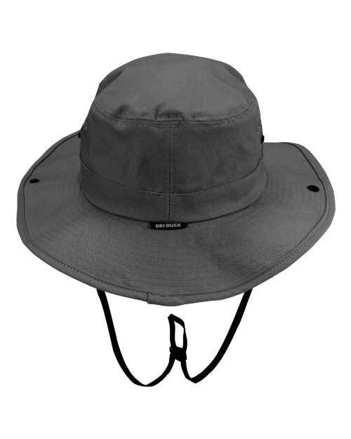 DRI DUCK 3754 Ripstop Booney - Charcoal - back