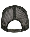econscious EC7094 Five-Panel Trucker Cap - Black/ Black - back