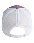 econscious EC7094 Five-Panel Trucker Cap - Lilac Haze - back