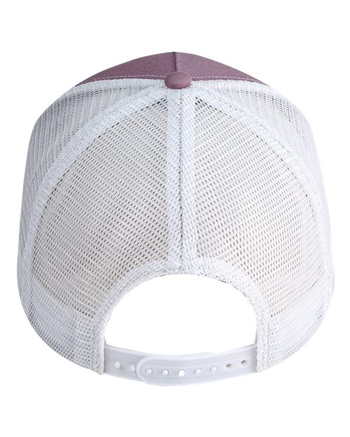 econscious EC7094 Five-Panel Trucker Cap - Lilac Haze - back
