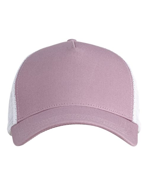 econscious EC7094 Five-Panel Trucker Cap - Lilac Haze - front