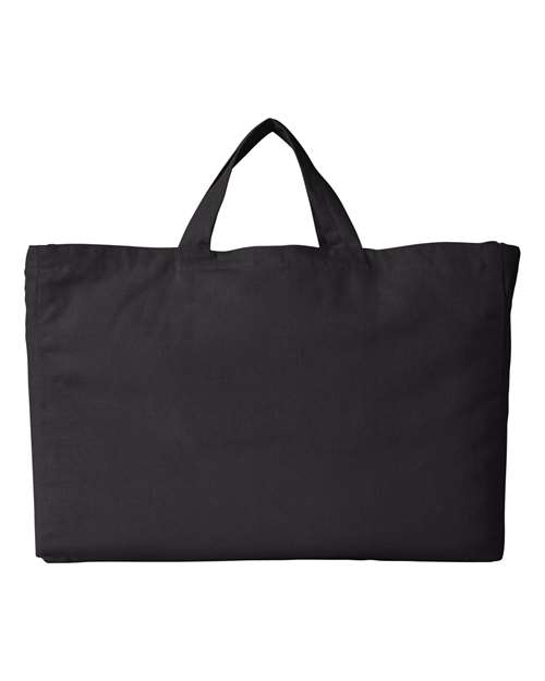 econscious EC8207 Reclaimist Fiber G2G Tote - Black - back