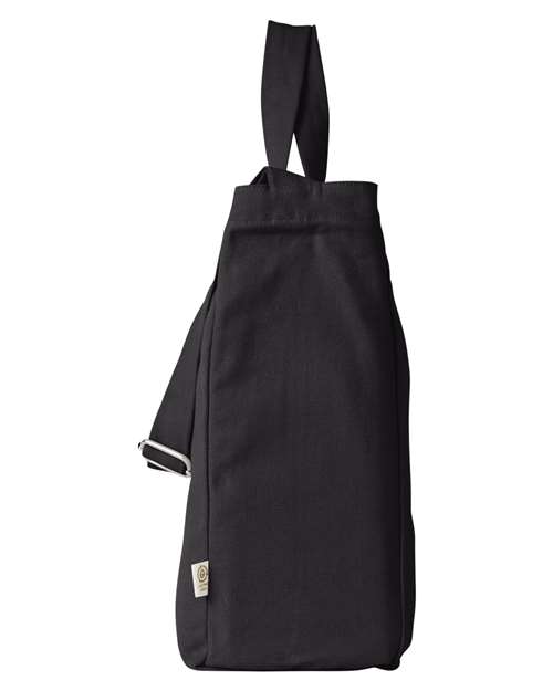 econscious EC8207 Reclaimist Fiber G2G Tote - Black - side