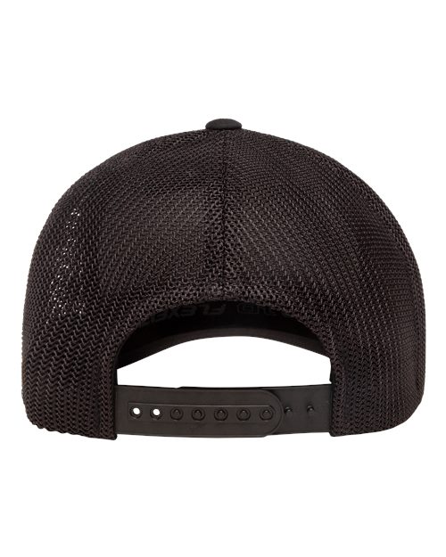 Flexfit 110R 110 Recycled Mesh Cap - Black - back