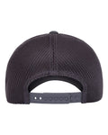 Flexfit 110R 110 Recycled Mesh Cap - Charcoal - back