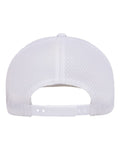 Flexfit 110R 110 Recycled Mesh Cap - White - back