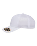 Flexfit 110R 110 Recycled Mesh Cap - White - side