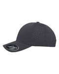 Flexfit 180AP Delta Snapback Perforated Cap - Dark Grey - side