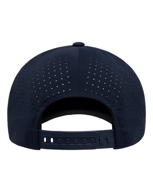 Flexfit 180AP Delta Snapback Perforated Cap - Navy - back