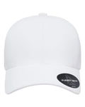 Flexfit 180AP Delta Snapback Perforated Cap - White - front