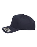 Yupoong 5079 Retro Cotton Blend Snapback Cap - Navy - side