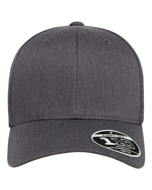 Flexfit 110M 110 Mesh-Back Cap - Dark Heather Grey - front