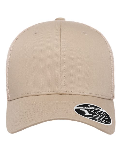 Flexfit 110M 110 Mesh-Back Cap - Khaki - front