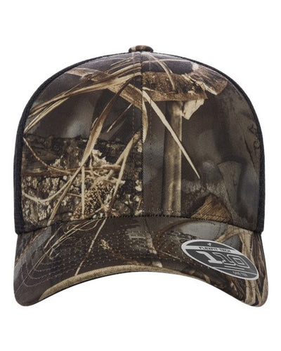 Flexfit 110M 110 Mesh-Back Cap - Realtree Max7/ Brown - front