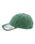Infinity Her CASSIE Women's Pigment-Dyed with Fashion Undervisor Cap - Jade/ Daisy - side