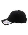 Infinity Her MAYA Women's Five-Panel Rope Cap - Black/ Black Leopard - side